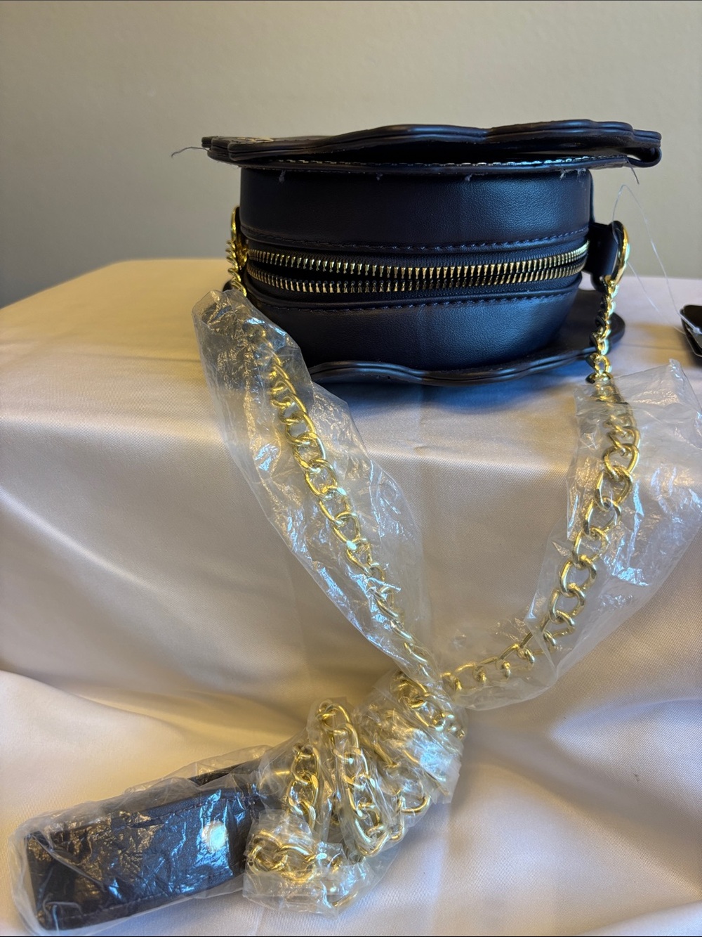 Disney Evil Queen Navy, Black and Gold Decorative Crossbody - Picture 10 of 16